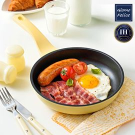 GIORNO FELICE Fresh-On Titanium Non-Stick Frying Pan 20cm Induction Compatible Lightweight Compact Size _ Made in Korea